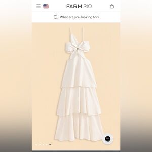 Off-White flower maxi dress